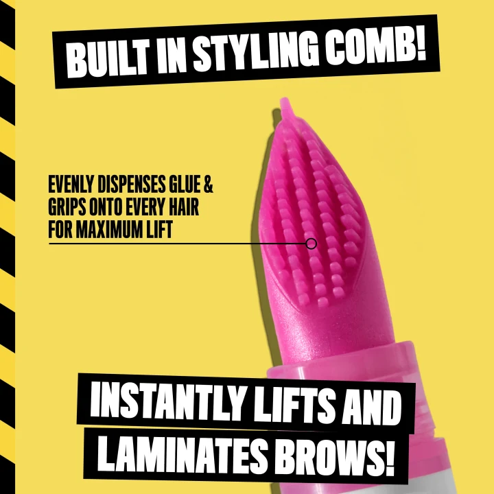 NYX Professional Makeup The Brow Glue Crazy Lift 01 Transparent 7 ml NYX Professional Makeup