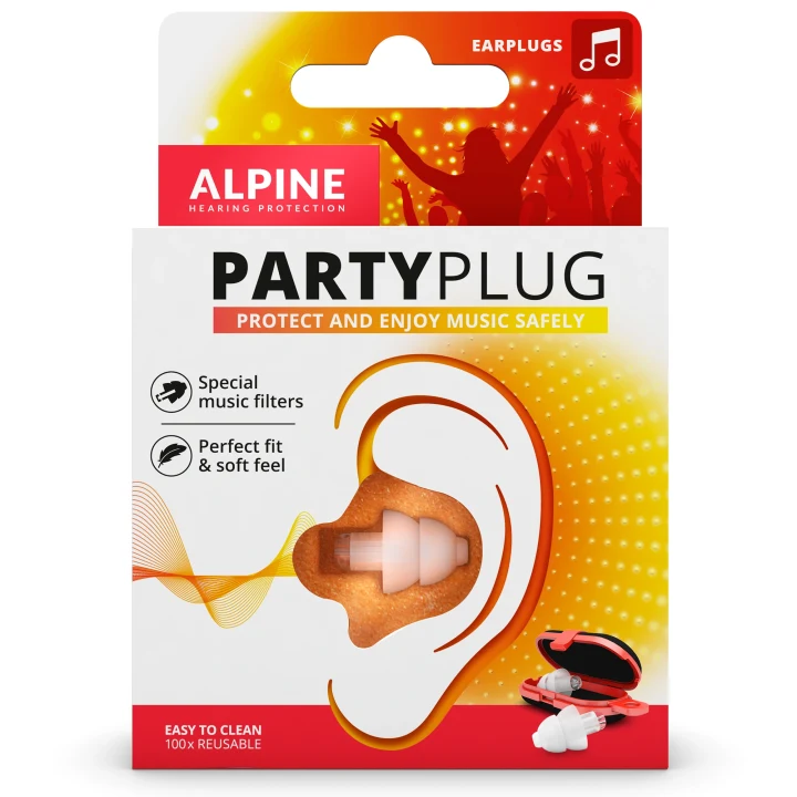 Alpine PartyPlug Earplugs 1 par Alpine