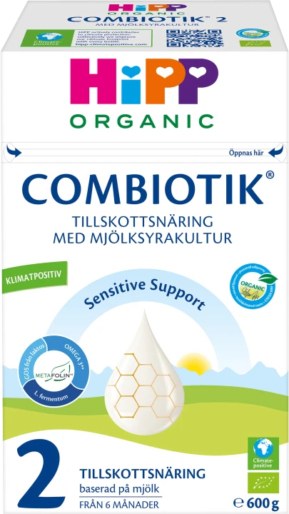 HiPP Combiotik 2 Tillskottsnäring Pulver 600 g HIPP