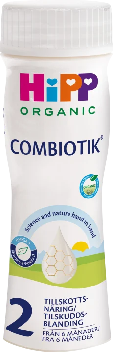 HiPP Combiotik 2 Tillskottsnäring RTD 200 ml HIPP