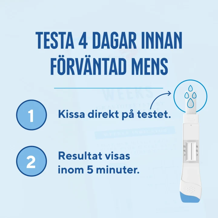 RFSU Weeks Graviditetstest Veckoindikator 2-pack Rfsu