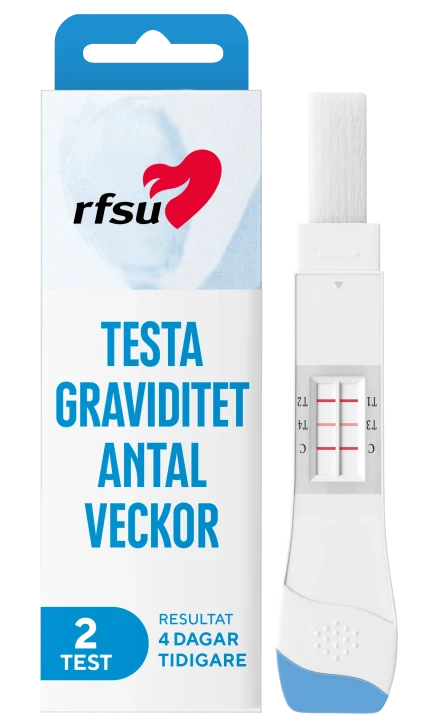 RFSU Weeks Graviditetstest Veckoindikator 2-pack Rfsu
