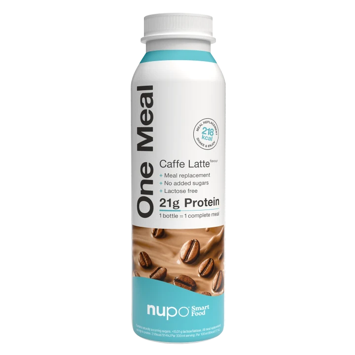 Nupo One Meal +Prime Caffe Latte Laktosfri 330ml Nupo
