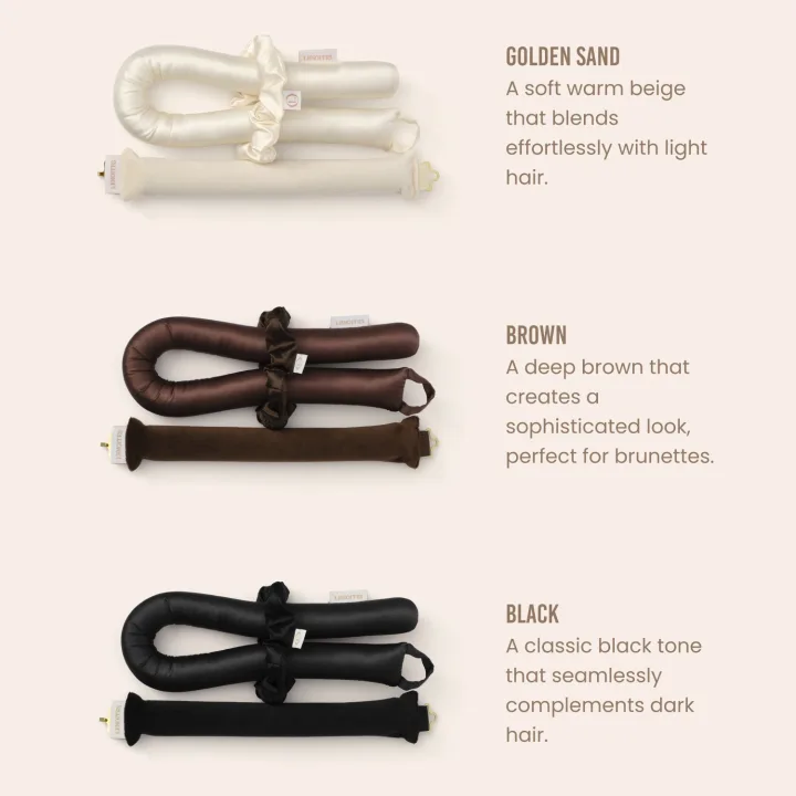 Lenoites Heatless Curls Unicorn, Golden Sand Brown Lenoites