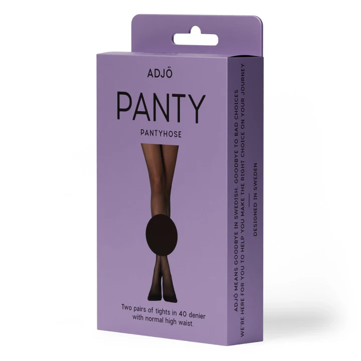 ADJÖ PANTY Pantyhose Black ADJÖ