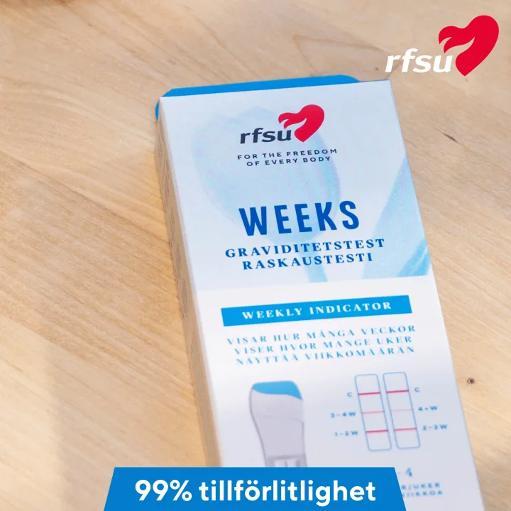 RFSU Weeks Graviditetstest Veckoindikator 1-pack Rfsu