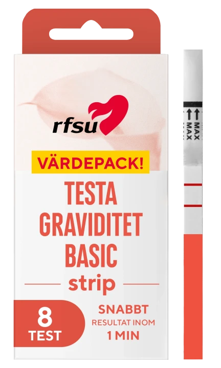 RFSU Graviditetstest Strips 8-pack Rfsu