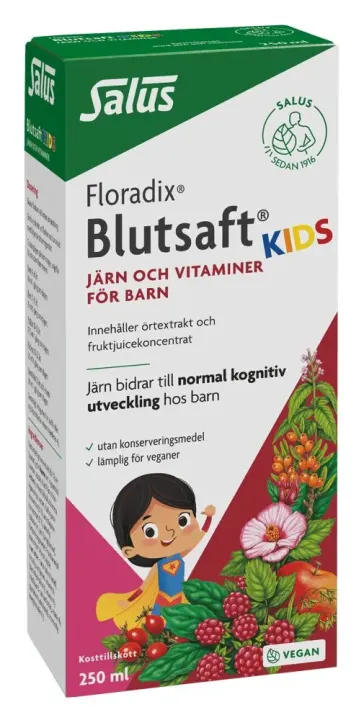 Blutsaft Kids 4-12 år 250 ml Blutsaft