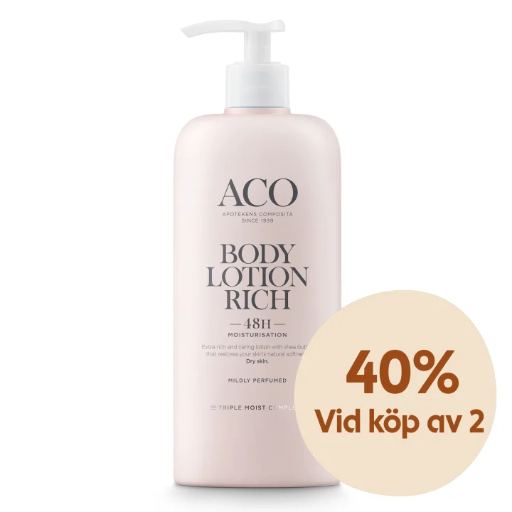 ACO Body Lotion Rich parfymerad 400 ml ACO