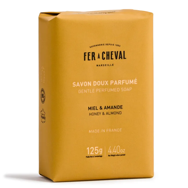 Fer à Cheval Fast Tvål Honey & Almond 125 g Fer a Cheval