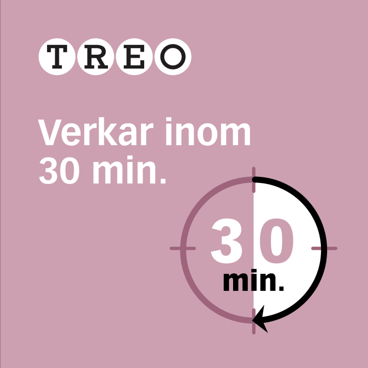 Treo Hallon brustablett 500mg/50mg, 60 (3x20) st Treo