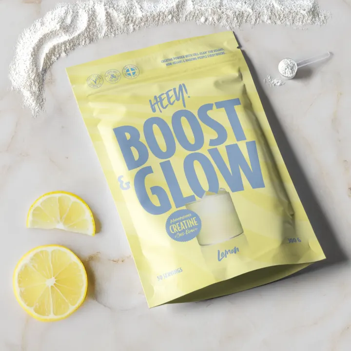 Heey! Boost & Glow Kreatin + Coll-egan® Citron 300 g Heey!