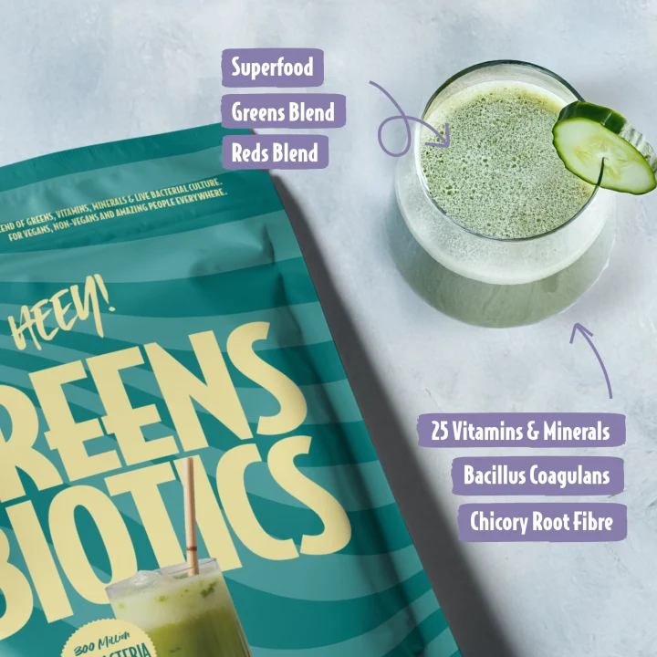 Heey! Greens & Biotics Superfood Tropical 300 g Heey!