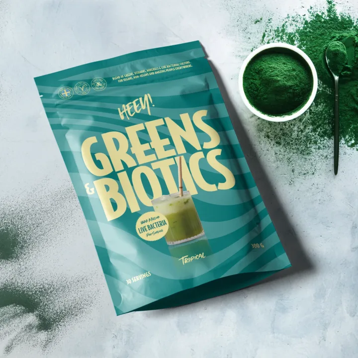 Heey! Greens & Biotics Superfood Tropical 300 g Heey!