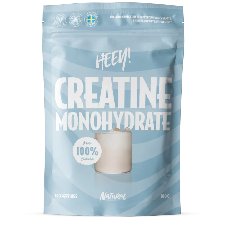 Heey! Creatine Monohydrate 100% Kreatin Naturell 300 g Heey!