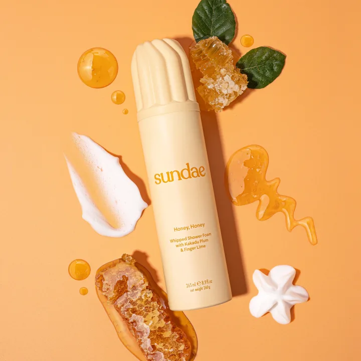 Sundae Body Foaming Body Wash Honey Honey 265 ml Sundae Body