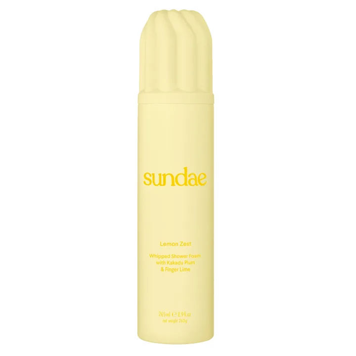 Sundae Body Foaming Body Wash Lemon Zest 265 ml Sundae Body
