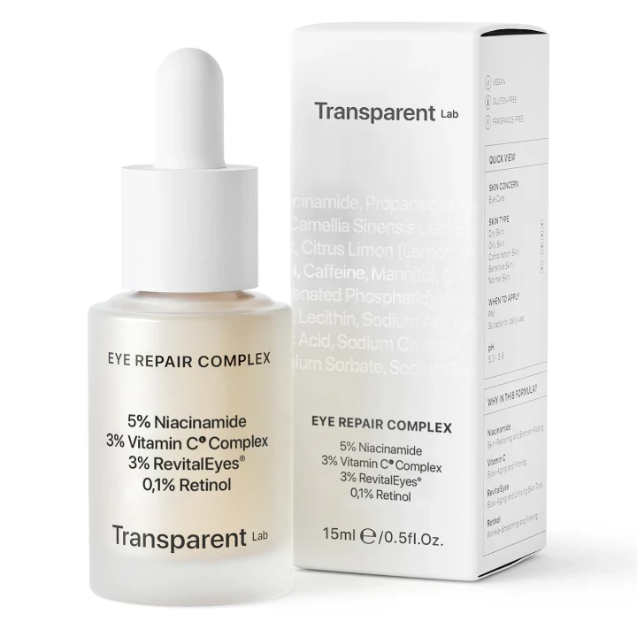 Niche Beauty Lab Transparent Lab Eye Repair Complex 15 ml Niche Beauty Lab