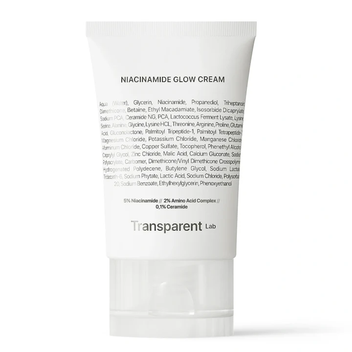 Niche Beauty Lab Transparent Lab Niacinamide Glow Cream 50 ml Niche Beauty Lab