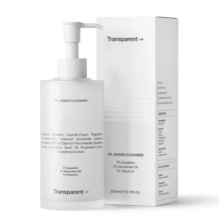 Niche Beauty Lab Transparent Lab Oil-based Cleanser 200 ml Niche Beauty Lab