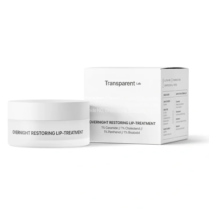 Niche Beauty Lab Tranparent Lab Overnight Restoring Lip-treatment 15 ml Niche Beauty Lab