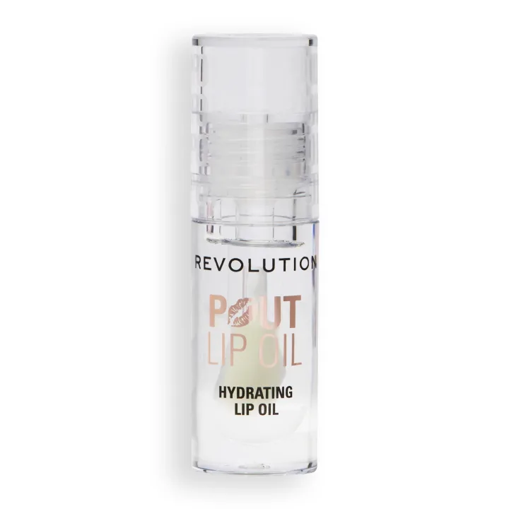 Revolution Beauty London Pout Lip Oil 4,6 ml Lychee Clear Revolution Beauty London