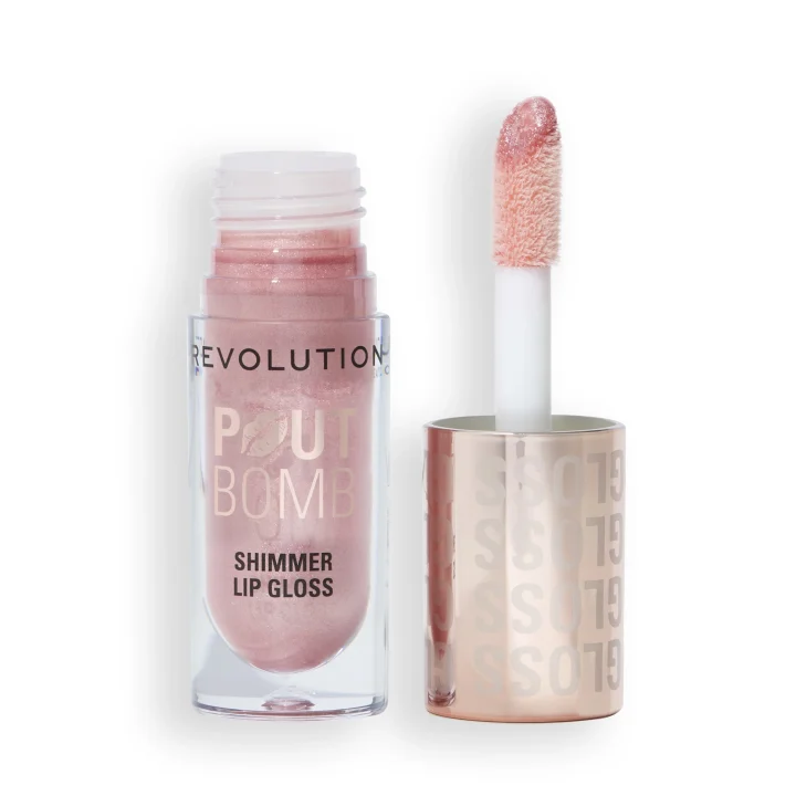 Revolution Beauty London Pout Bomb Shimmer Gloss 4,5ml Shine Pink Revolution Beauty London