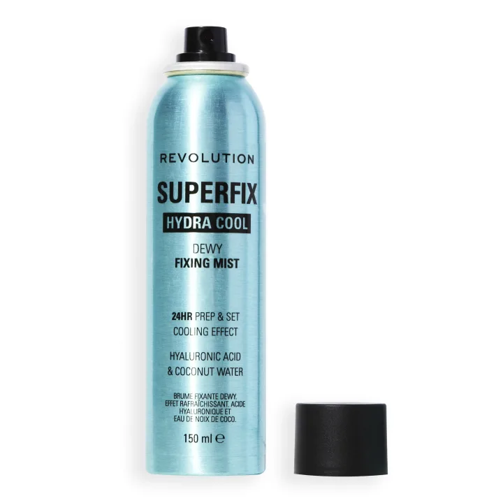 Revolution Beauty London Superfix Hydra Cool Prep + Fix Continous Fixing Mist 150 ml Revolution Beauty London