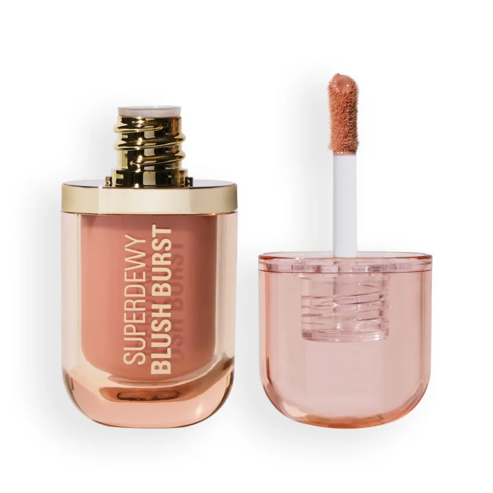 Revolution Beauty London Superdewy Blush Plump Serum Liquid Blush 4,2 ml Pink Fizz Soft Pink Revolution Beauty London