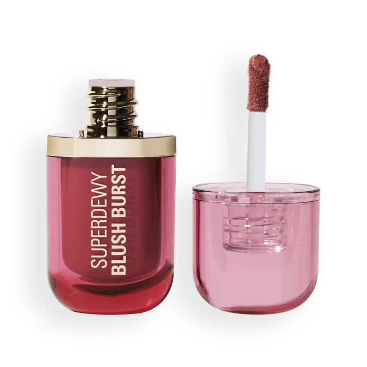 Revolution Beauty London Superdewy Blush Plump Serum Liquid Blush 4,2 ml Rose all Day Dusty Pink Revolution Beauty London