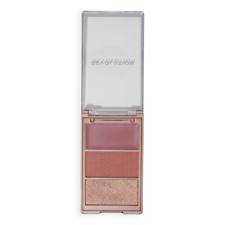 Revolution Beauty London Blush Icon Palette 9,8 g Aura Points Rose Revolution Beauty London