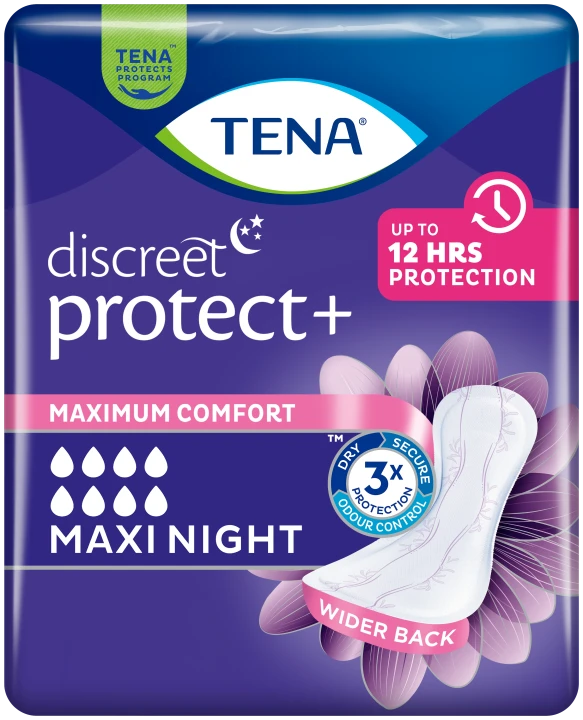 TENA Discreet Maxi Night Nattskydd 6 st Tena
