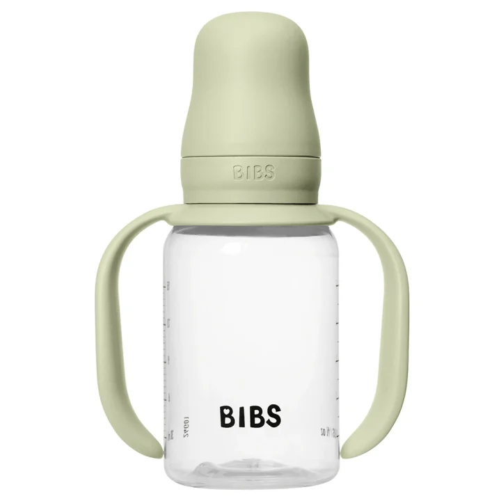 BIBS Baby Sippy Bottle Spout Silicone 150 ml 1-pack Sage Bibs
