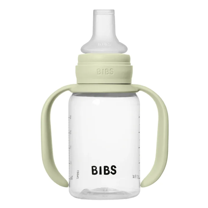 BIBS Baby Sippy Bottle Spout Silicone 150 ml 1-pack Sage Bibs