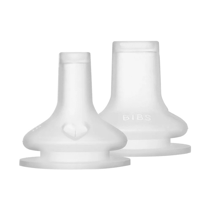BIBS Baby Bottle Spout Silicone 2 pack Bibs
