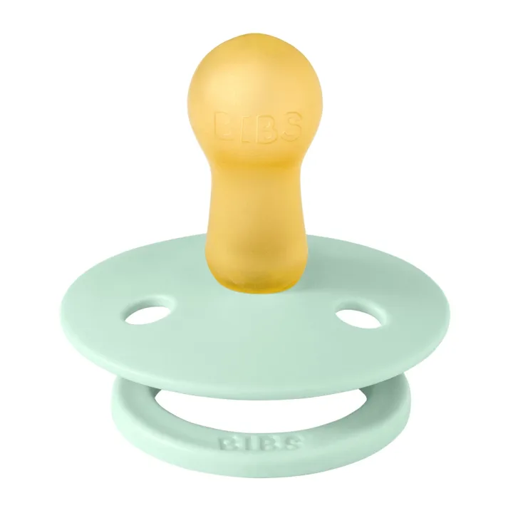BIBS x Moomin Pacifier Colour Sailing Latex Nordic Mint Mix 2 pack Size 2 Bibs, Mumin