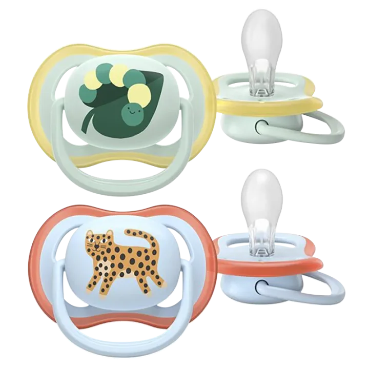 Philips Avent Ultra Air Napp 0-6 mån 2-pack  Grön/Blå Philips Avent