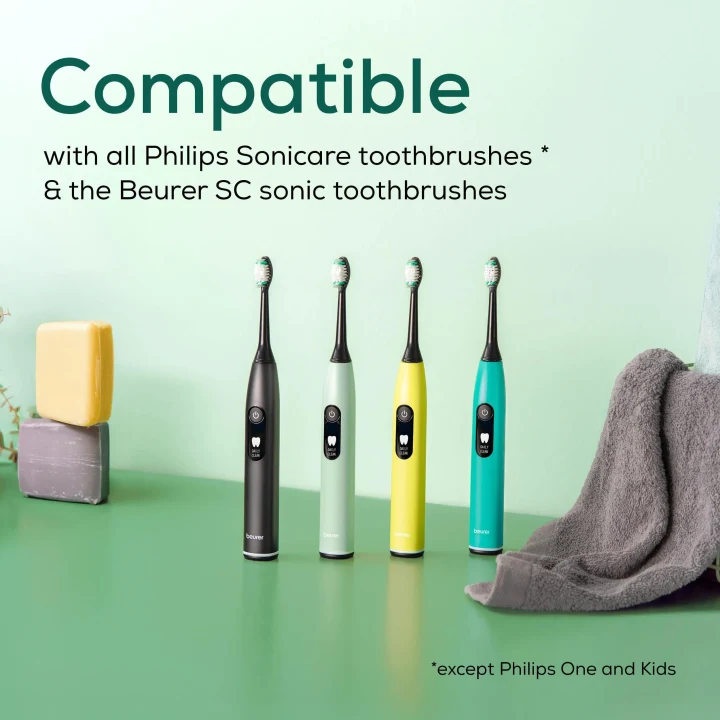 Beurer SC Plaque Eraser Brush Heads 4-pack Beurer