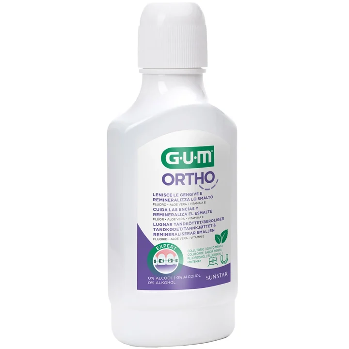 GUM Ortho Munskölj 300 ml Gum