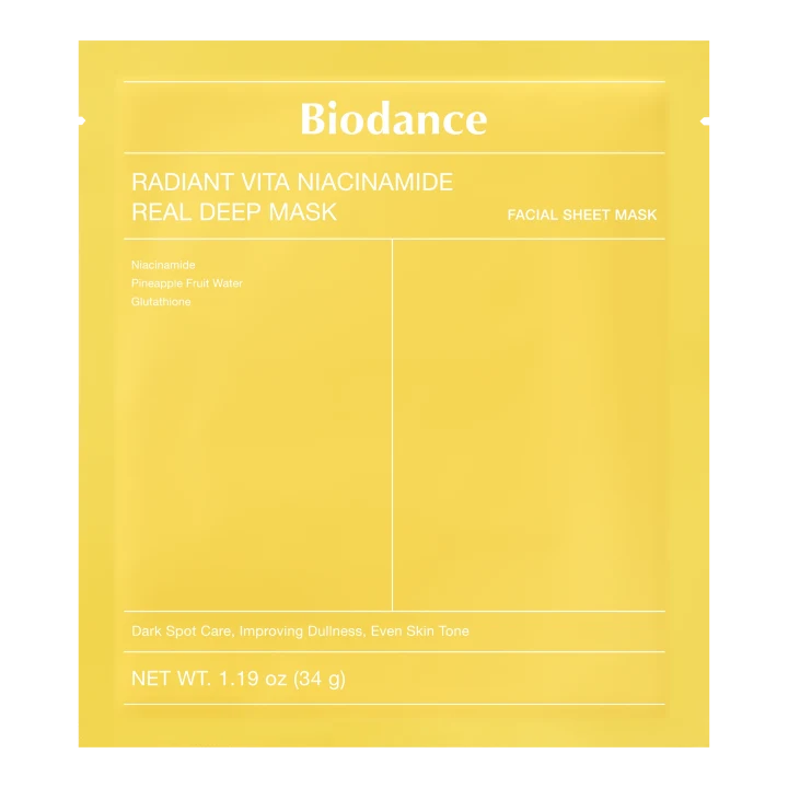 Biodance Radiant Vita Niacinamide Real Deep Mask 1 st Biodance