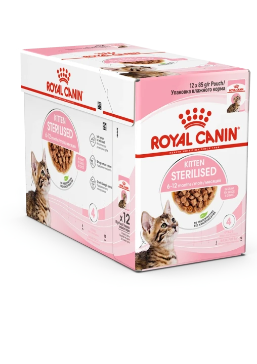 Royal Canin Kitten Sterilised Gravy 12x85 g Royal Canin