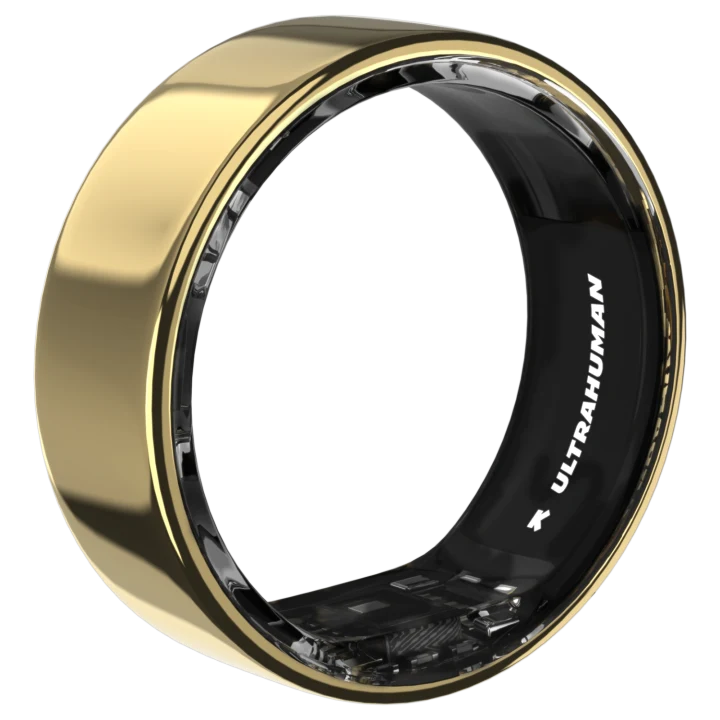 Ultrahuman Ring AIR Bionic Gold Size 08 Ultrahuman