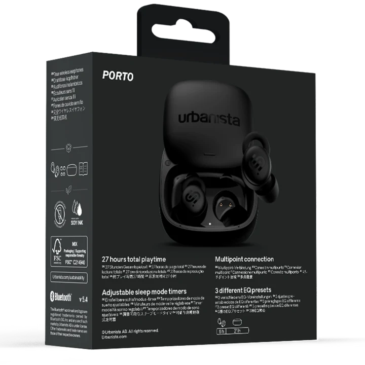 Urbanista Porto Midnight Black Urbanista