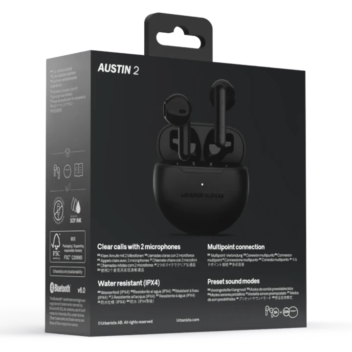 Urbanista Austin 2 Midnight Black Urbanista