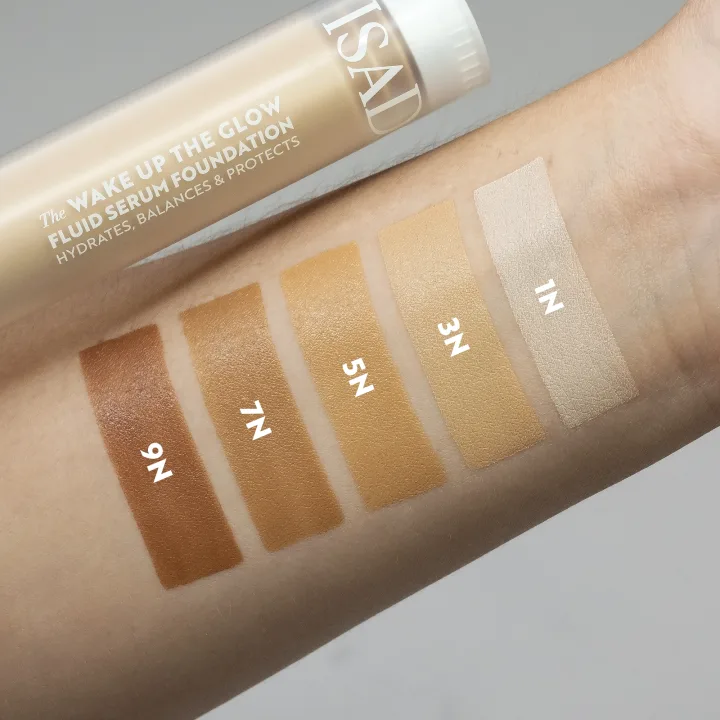 IsaDora Wake Up the Glow Fluid Serum Foundation SPF 30, 30 ml 5N IsaDora
