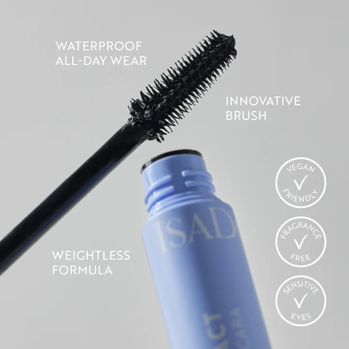 IsaDora 10 Sec High Impact Waterproof Mascara 01 Black 9 ml IsaDora
