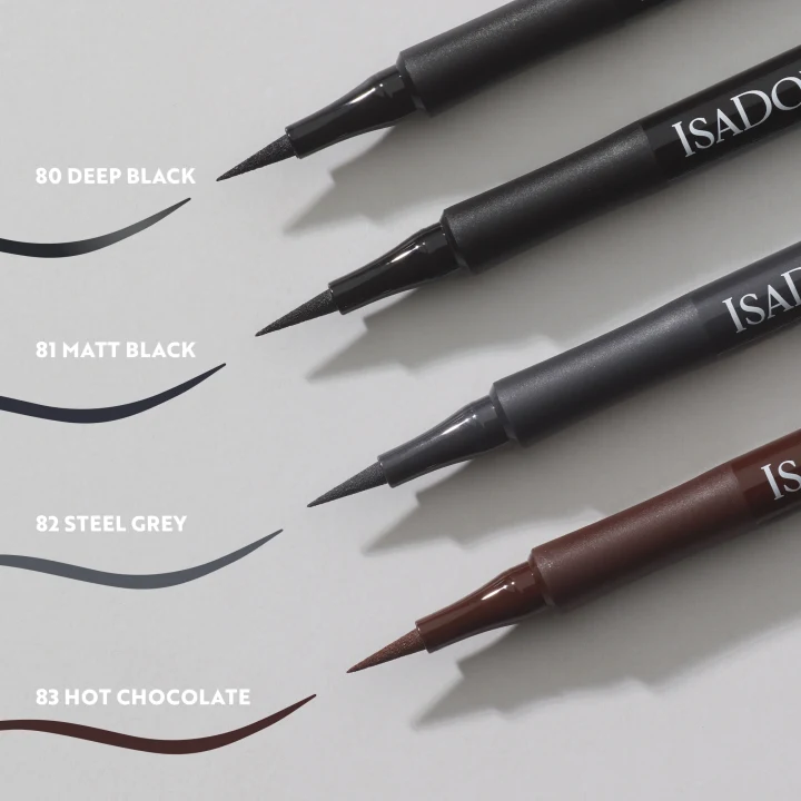Isadora Flex Tip Eyeliner 1 ml Matt Black IsaDora