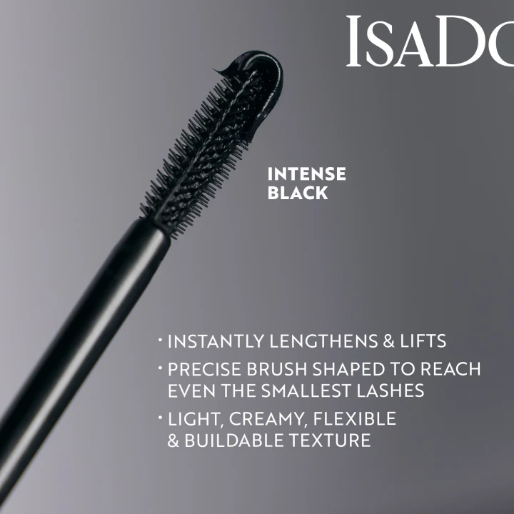 IsaDora 10 Sec High Impact Length & Lift Mascara 9 ml 02 Intense Black IsaDora