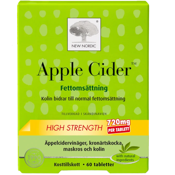 New Nordic Apple Cider High Strength 60 st New Nordic