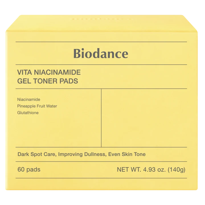 Biodance Vita Niacinamide Gel Toner Pads 60 st Biodance